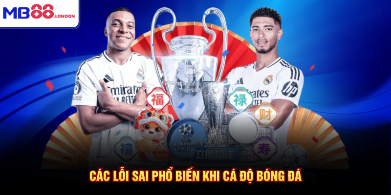 Các lỗi sai phổ biến khi cá độ bóng đá